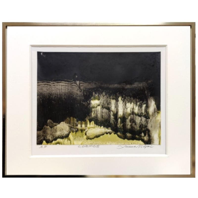☆宮井保郎☆「COSMOS」銅版画　八ツサイズ　未使用！
