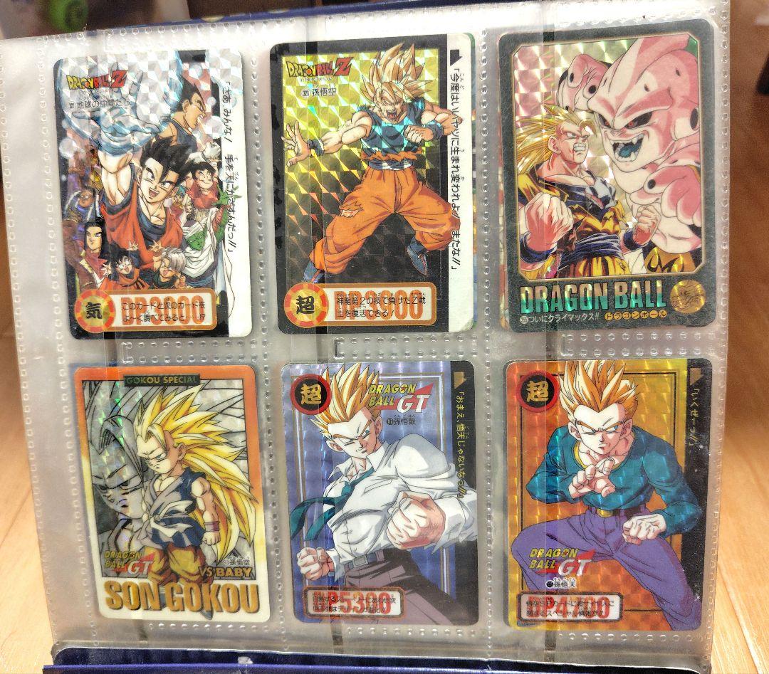 まとめ売りドラゴンボールカードダス　ジャンボカード　キラ　アドベンチャーカード