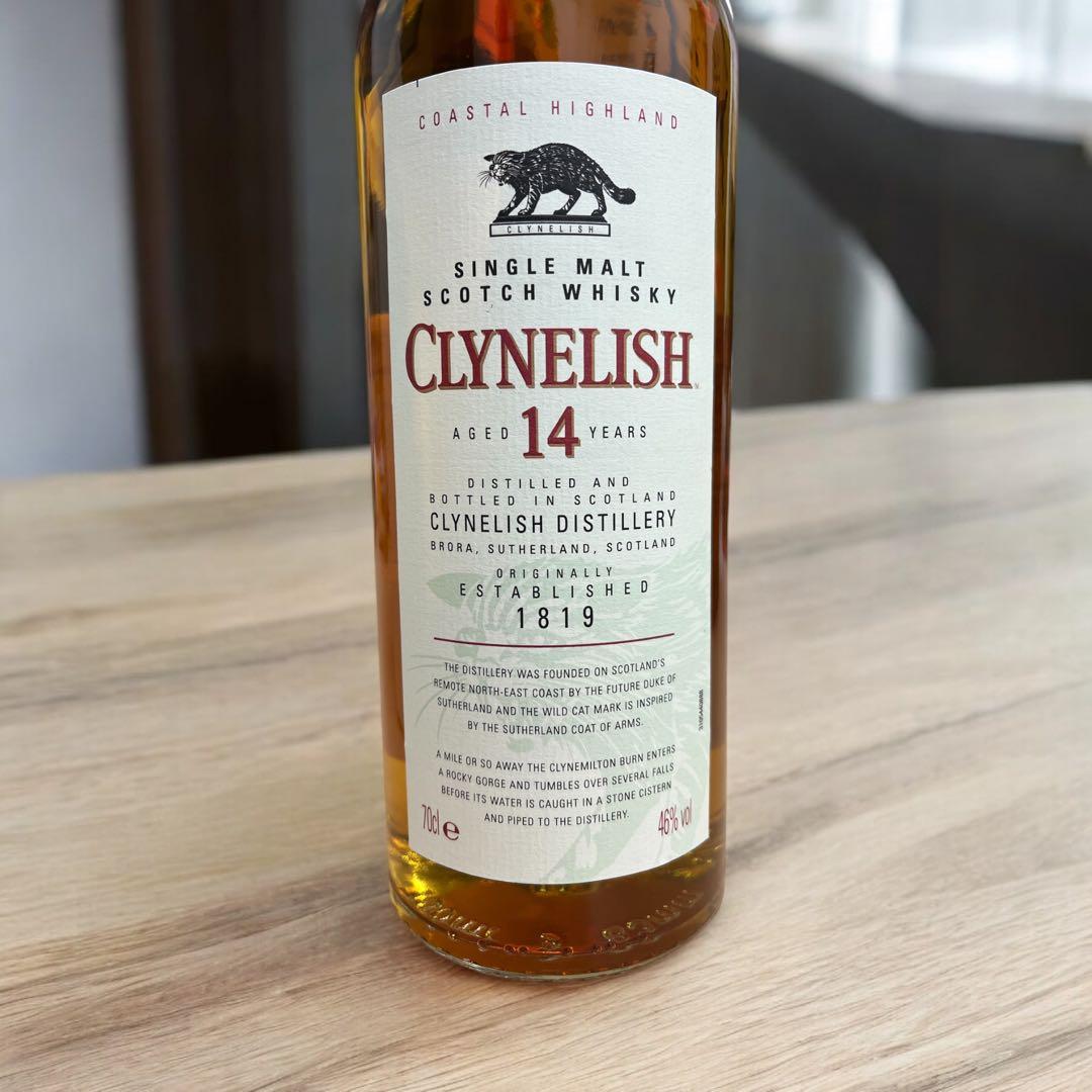 百貨店正規新品Clynelish14年 クライヌリッシュシングルモルトウイスキー