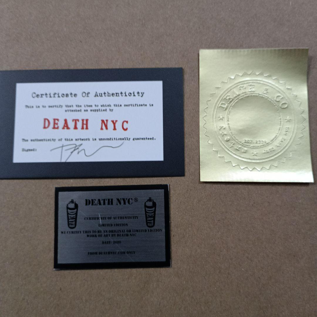 DEATH NYC BF4 サイン、ナンバー、COAあり