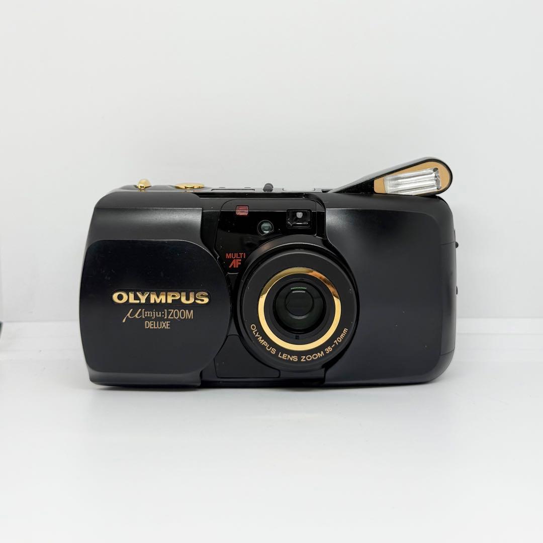 【完動品】OLYMPUS μ ZOOM DELUXE フィルムカメラ