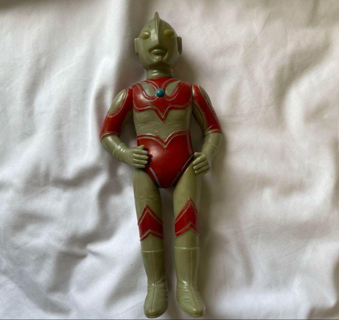 ウルトラマン、ソフトビニールフィギア　レトロ　ブルマァク