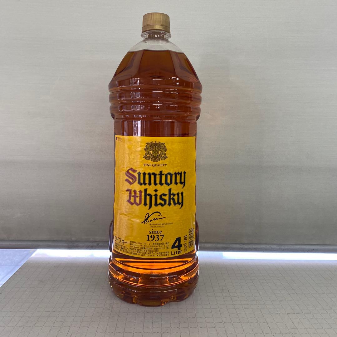 サントリーウイスキー 4リットル