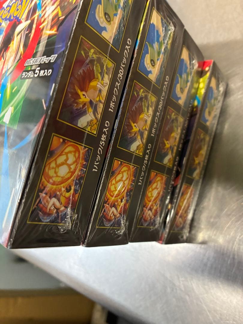 ポケモンカードゲーム メガシンフォニア、メガブレイブBOXシュリンク付き