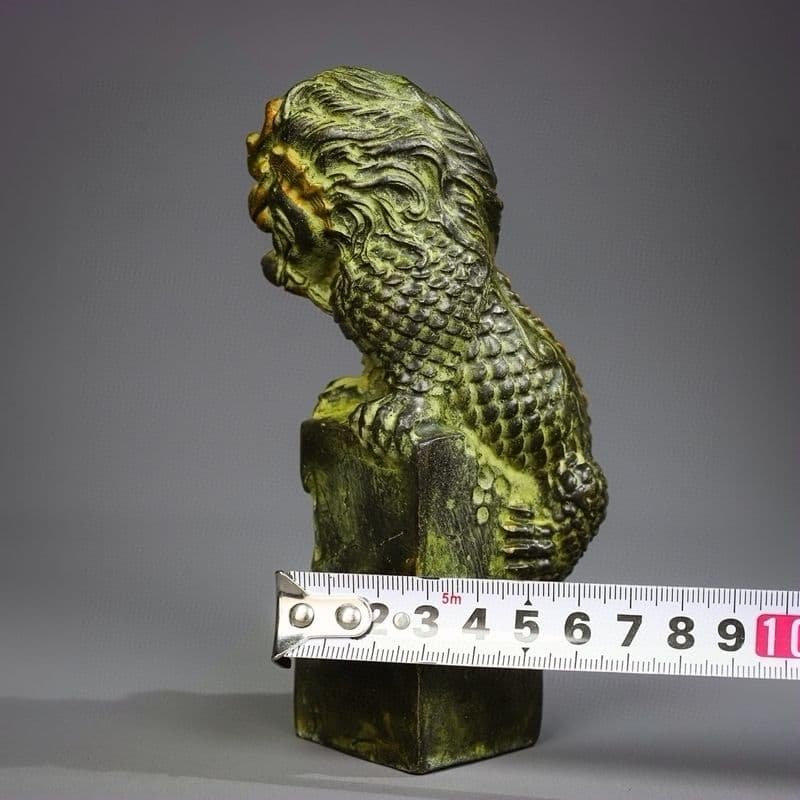 銅制 鎮水獣麒麟 鎮宅 辟邪 開運 風水 招財 卓上 装飾品 置物 工芸品