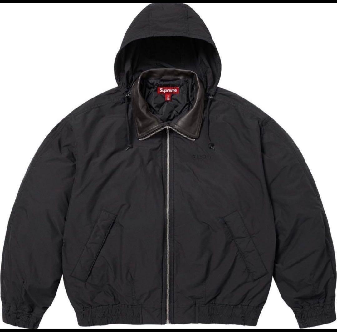 ボ*イ様 新品 Supreme Leather Collar Utility J