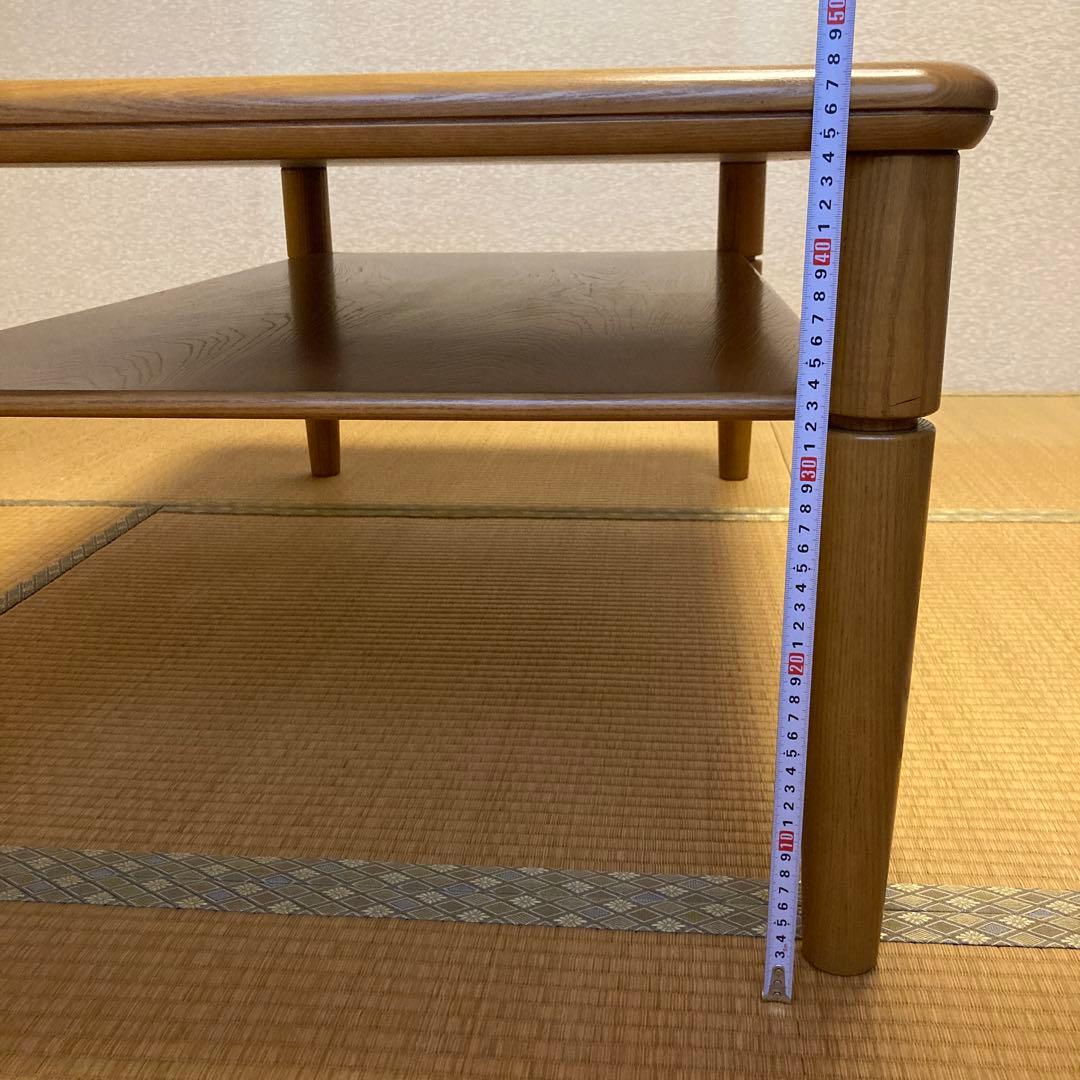 送料込♪【カリモク家具】木製ナチュラルウッド座卓