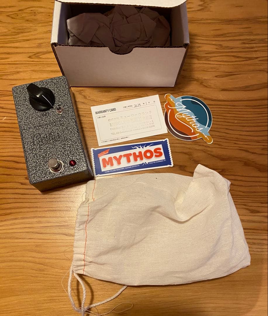 ギター Mythos Pedals Cestus Treble Booster