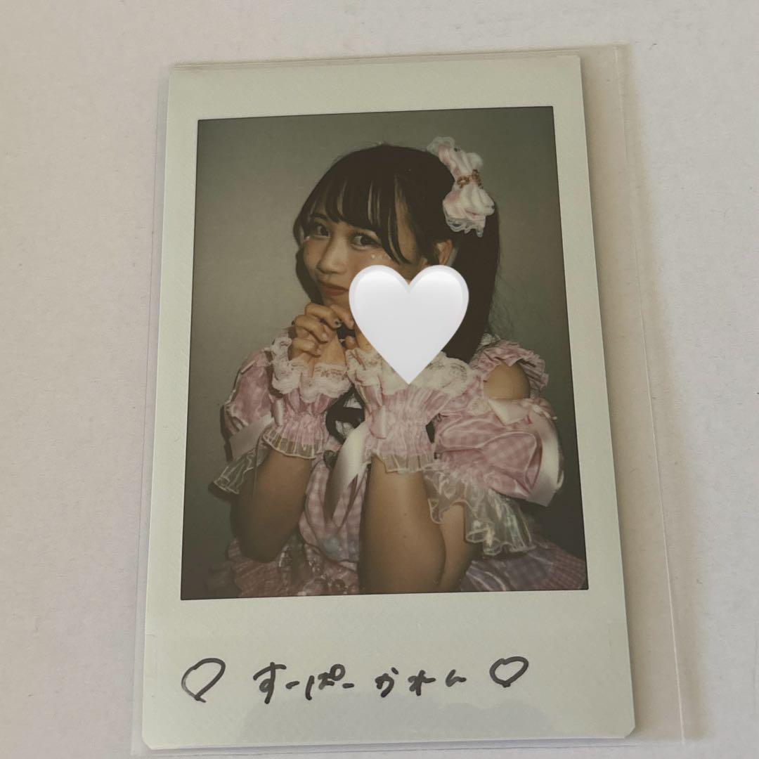 松本かれん チェキ 生誕衣装 チェキ