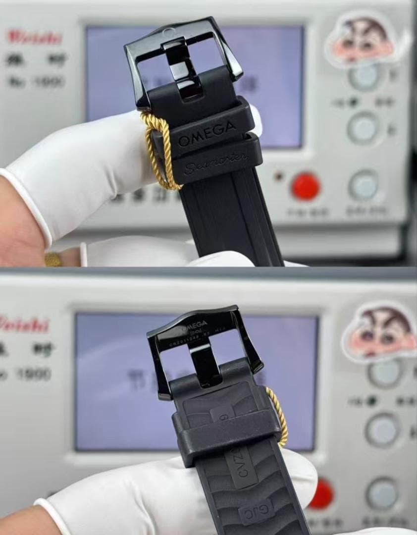 シーマスター コーアクシャル マスタークロノ ブラック 腕時計