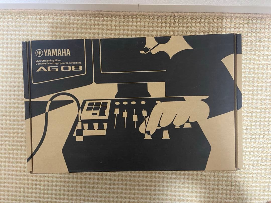 Yamaha AG08 B オーディオインターフェース