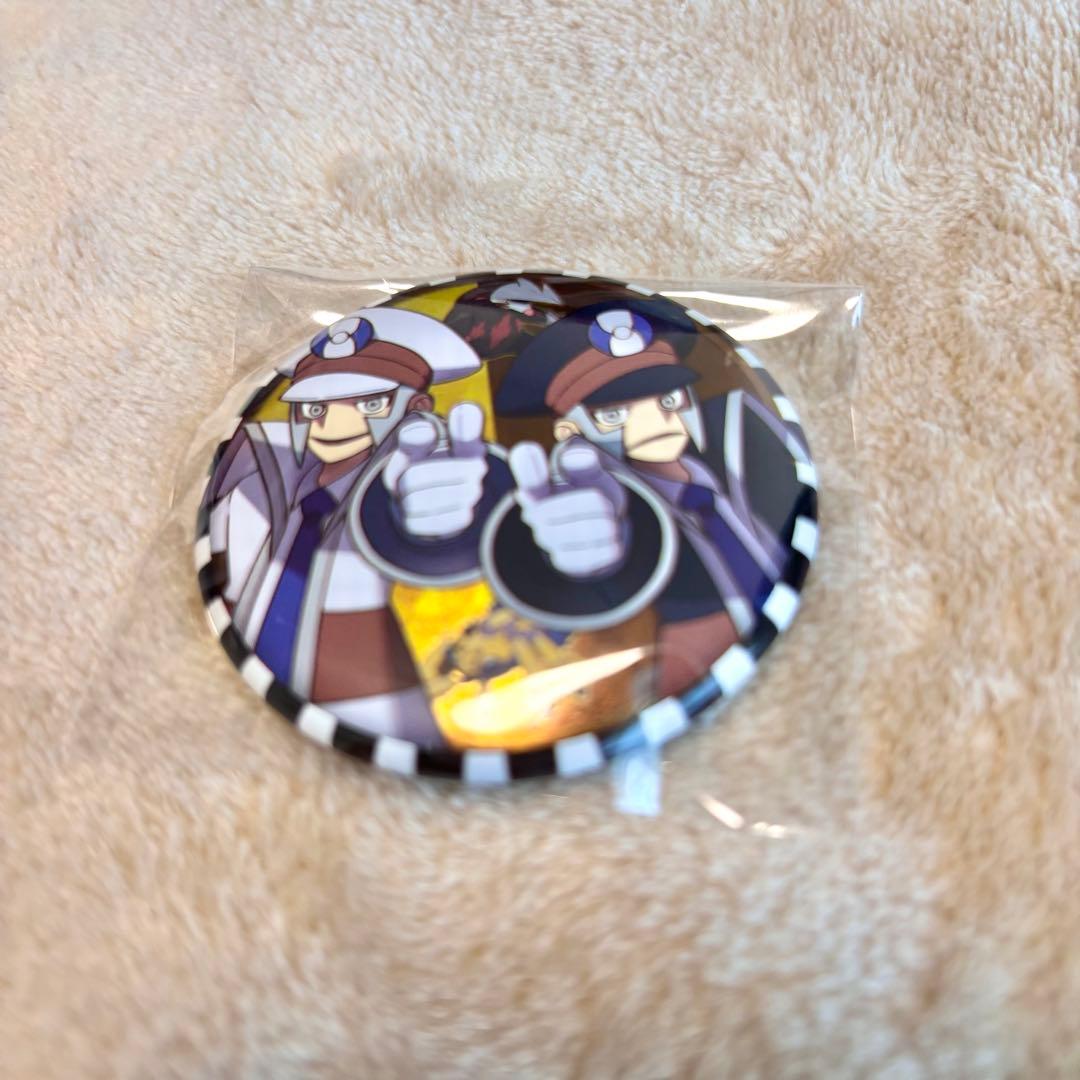 【匿名配送】ポケモン ノボリクダリ 缶バッチ イッシュ編