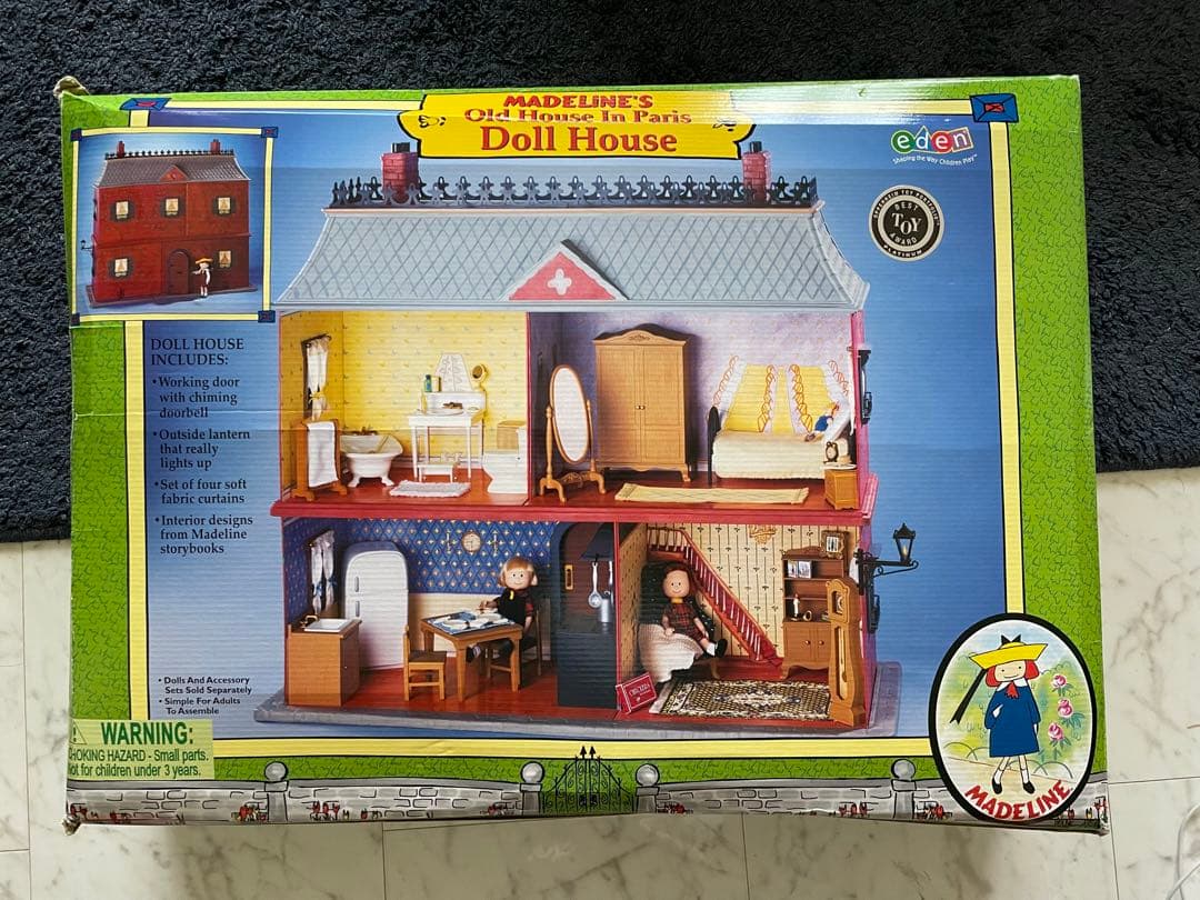 MADELINE’S OLD HOUSE IN PARIS DOLL HOUSE