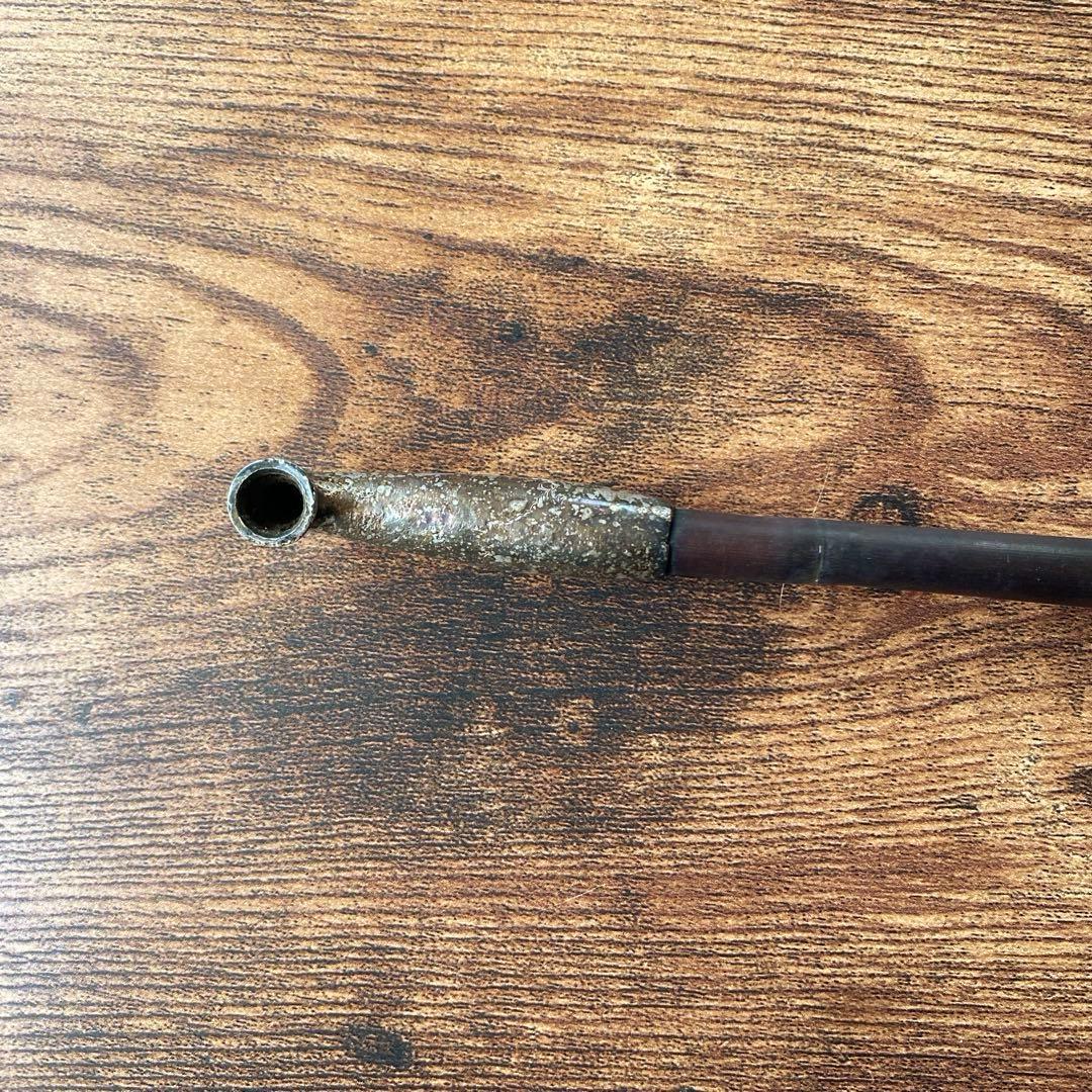 【老舗 村田刻印】キセル 煙管 2本セット 骨董品 アンティーク 喫煙具