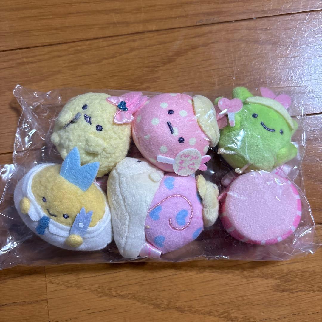 すみっコぐらし　天使なえびてんアイドル　てのりぬいぐるみセット