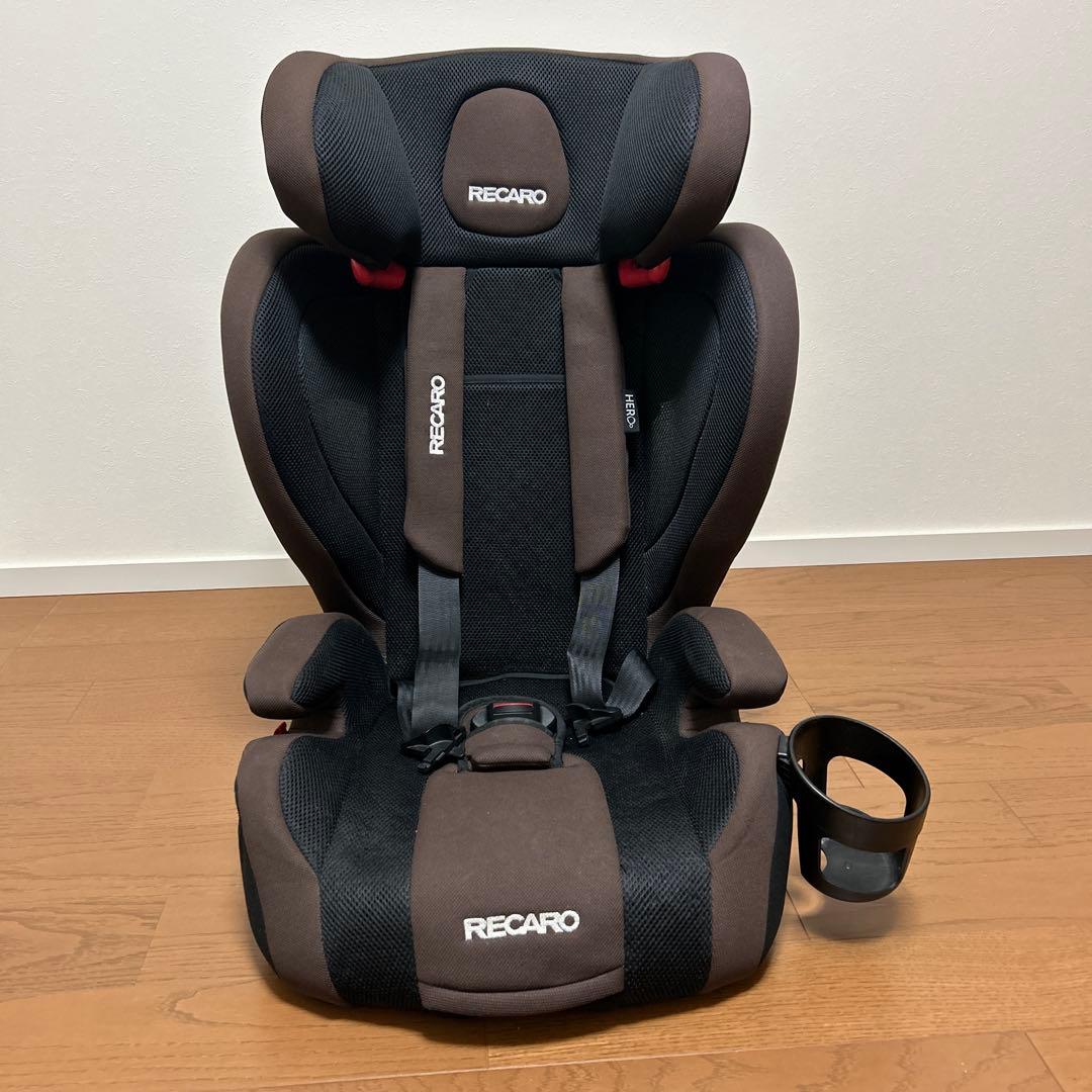 RECARO ジュニアシート ブラウン
