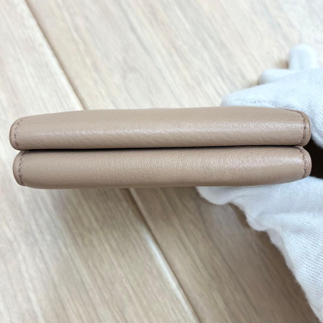 BALENCIAGA ベージュ 三つ折り財布 財布 バレンシアガ