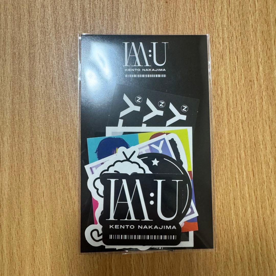 FIFTEEN LOVE ~ NKzip white ~ステッカー 中島健人