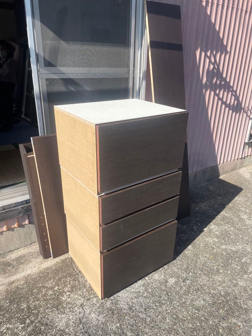 【引取限定】ベットフレーム　シングル引出し　　ニトリ　葛飾区