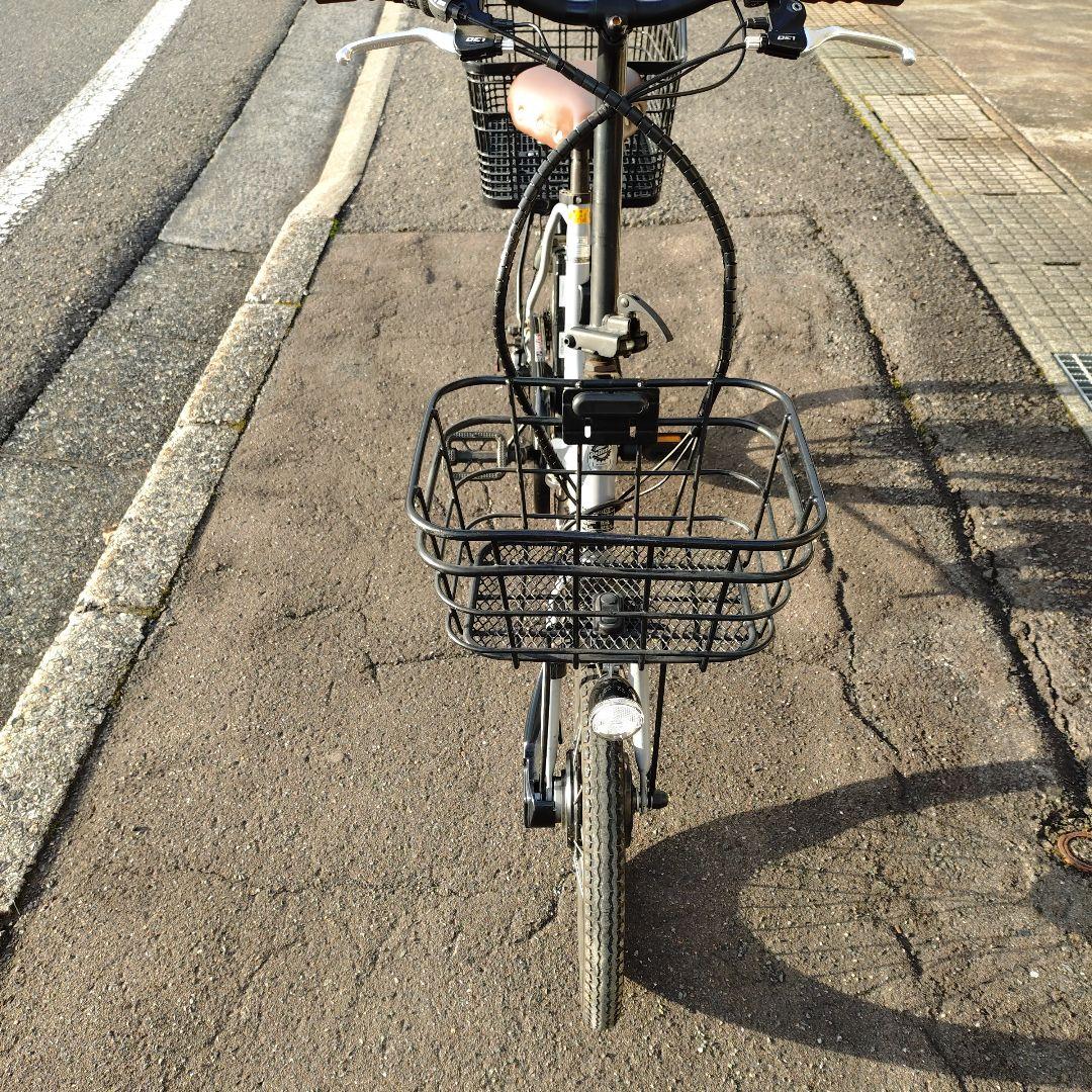 電動アシスト自転車 シティタイプ グレー