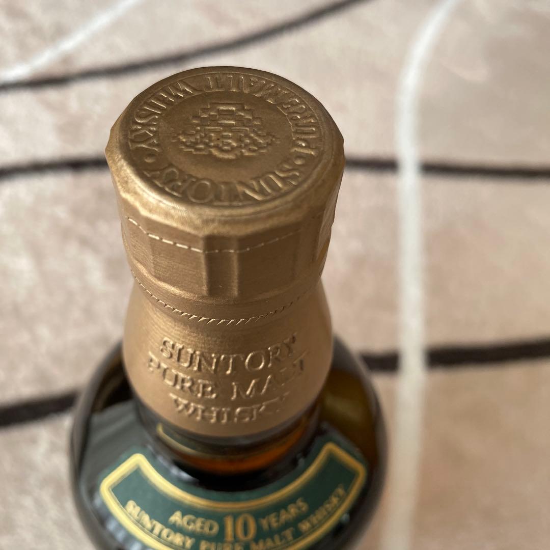 サントリー ピュアモルトウイスキー 山崎　10年　グリーンラベル