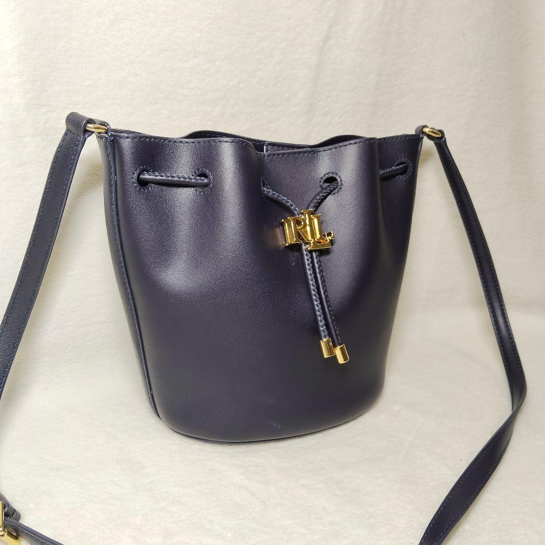 美品 LAUREN RALPH LAUREN Andie ドローストリング