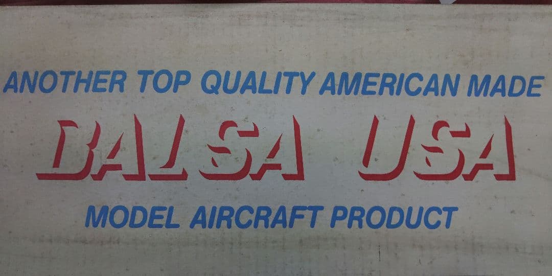 Balsa USA Enforcer モデル航空機キット