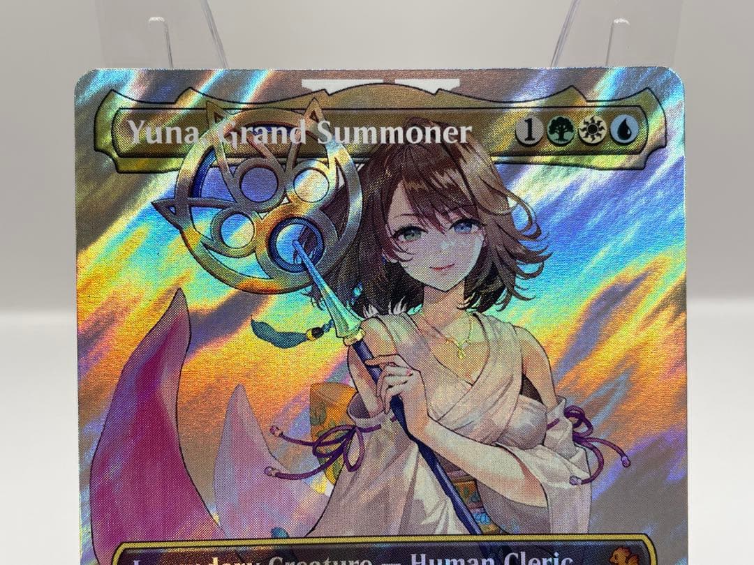 mtg 大召喚士、ユウナ 英語 サージFOIL FF