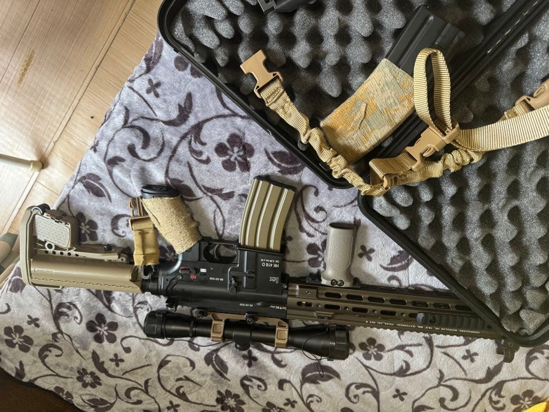 TOKYO MARUI HK416D エアガン スコープ付き