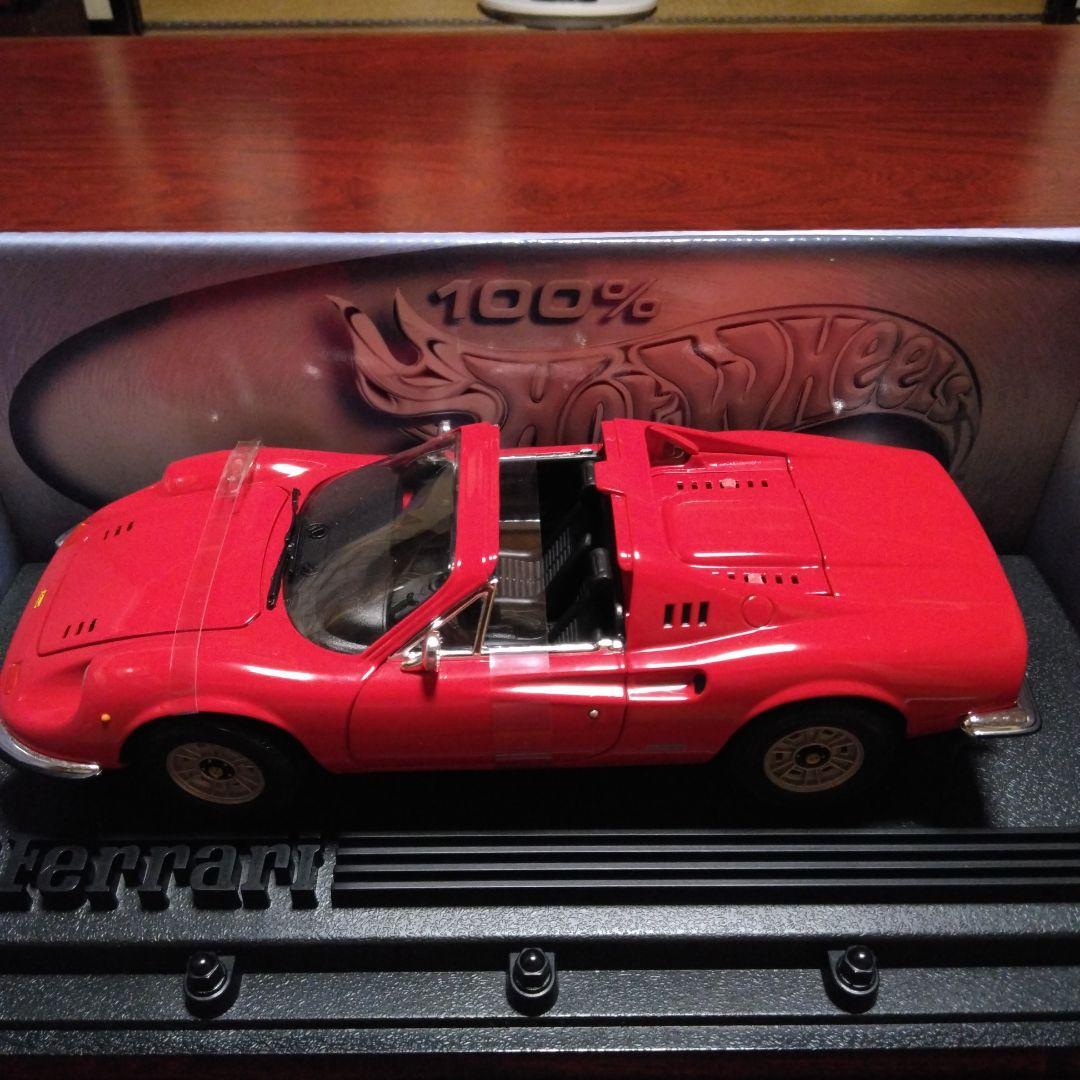 ミニカー Hot Wheels Ferrari Dino 246 GTS