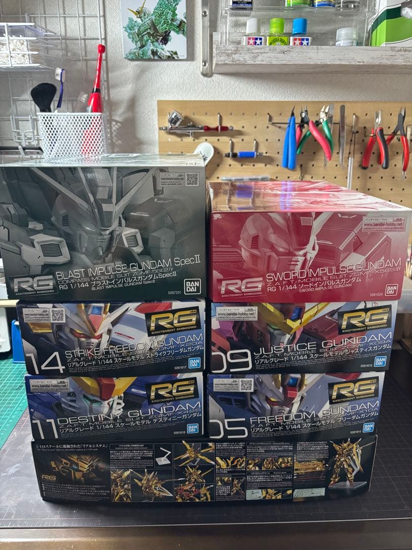 ガンプラ　まとめ売り　rg7体セット