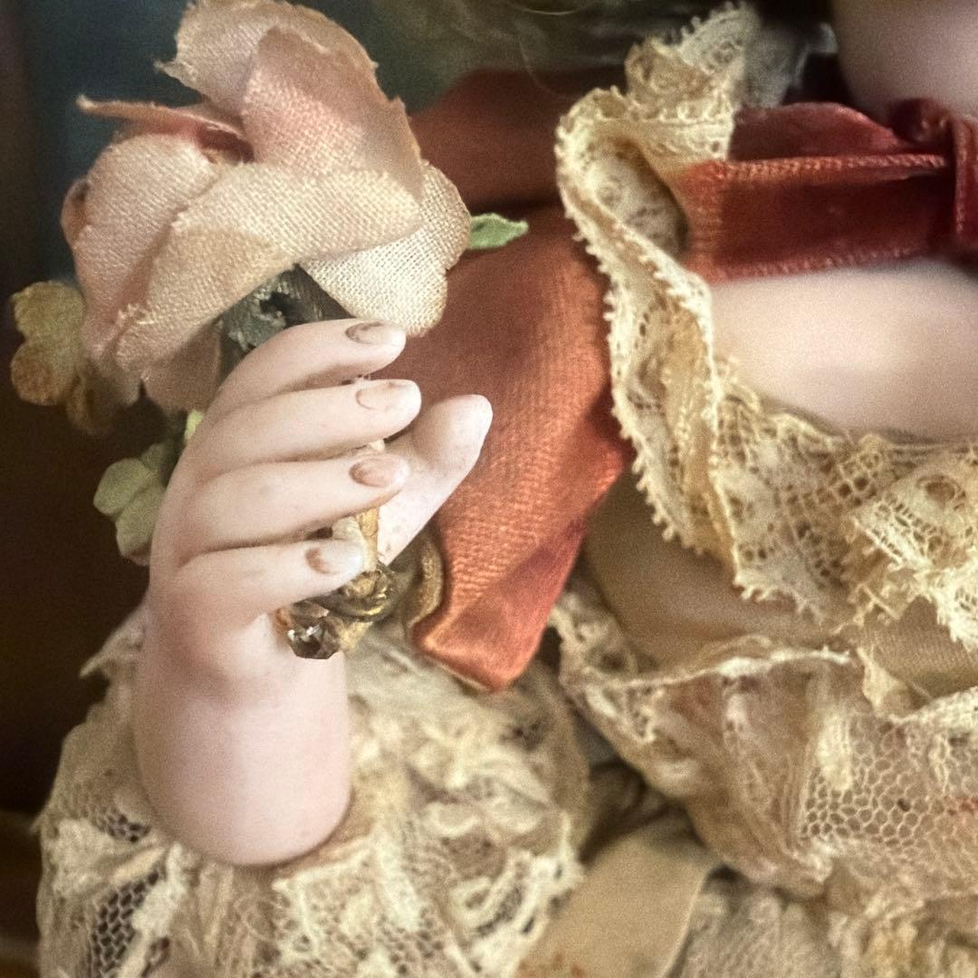 桃*）様 アンティークドール　オルゴール