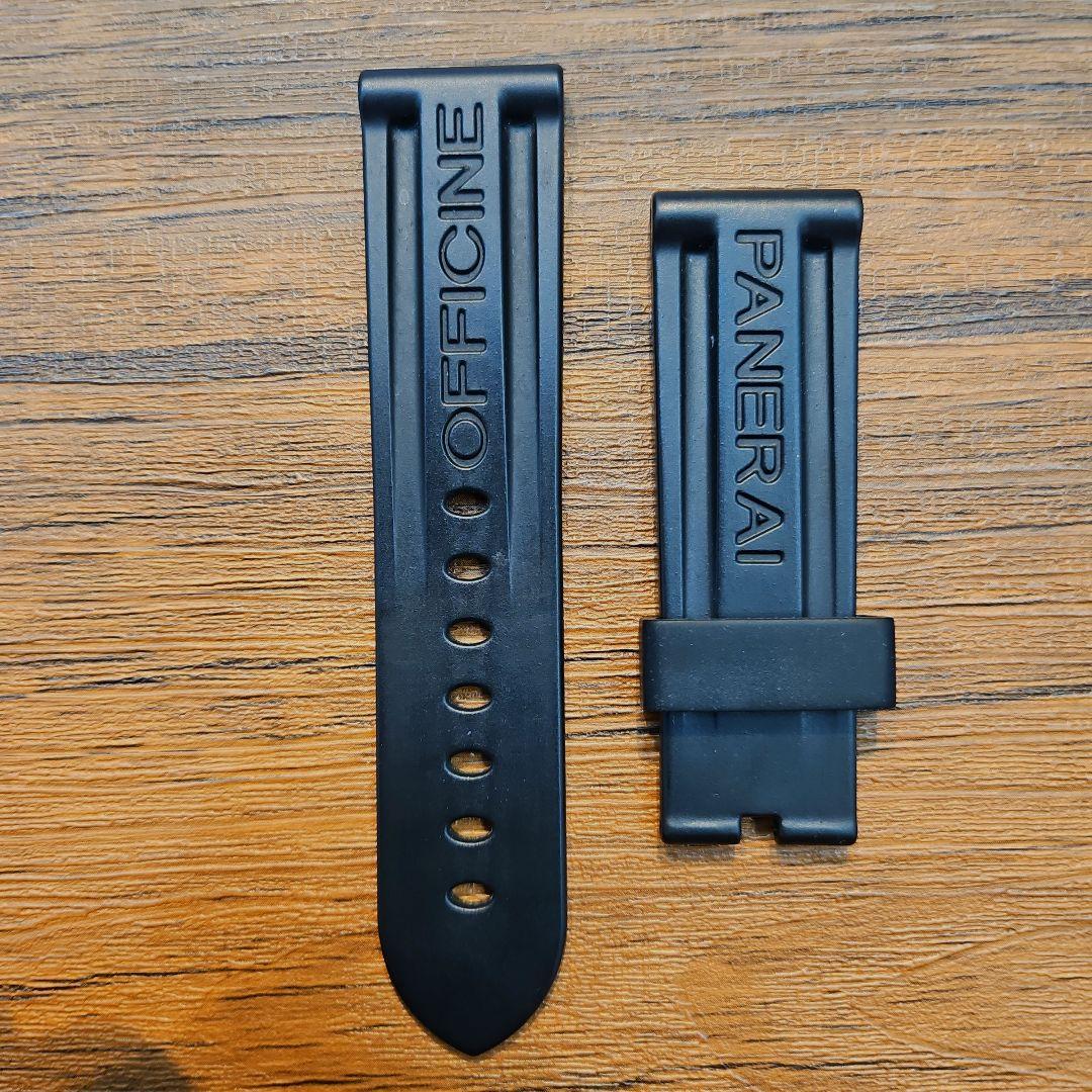 PANERAI　パネライ　純正　ラバーベルト　24㎜