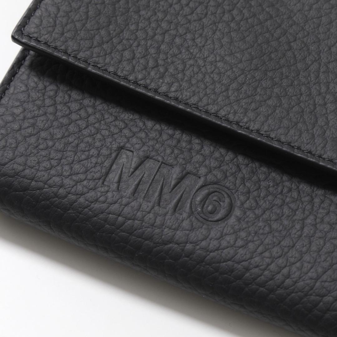 美品✨MM6 メゾンマルジェラ ミニ財布 黒 チェーン S54UI0126 P4