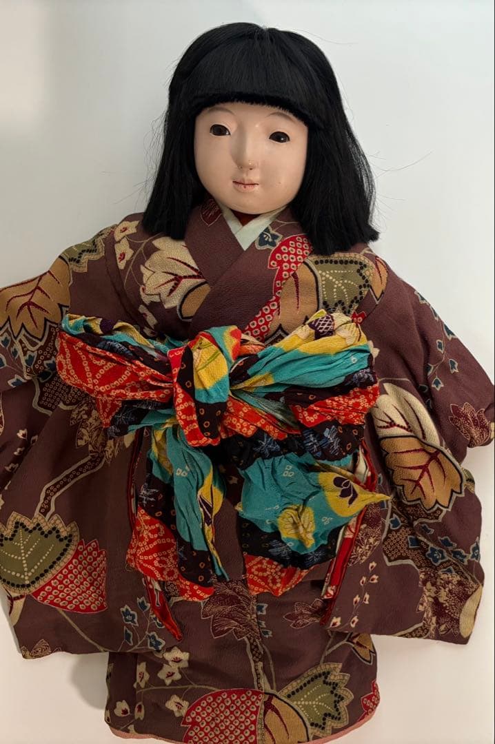 市松人形　音羽　５２cm 在銘　アンティークドール