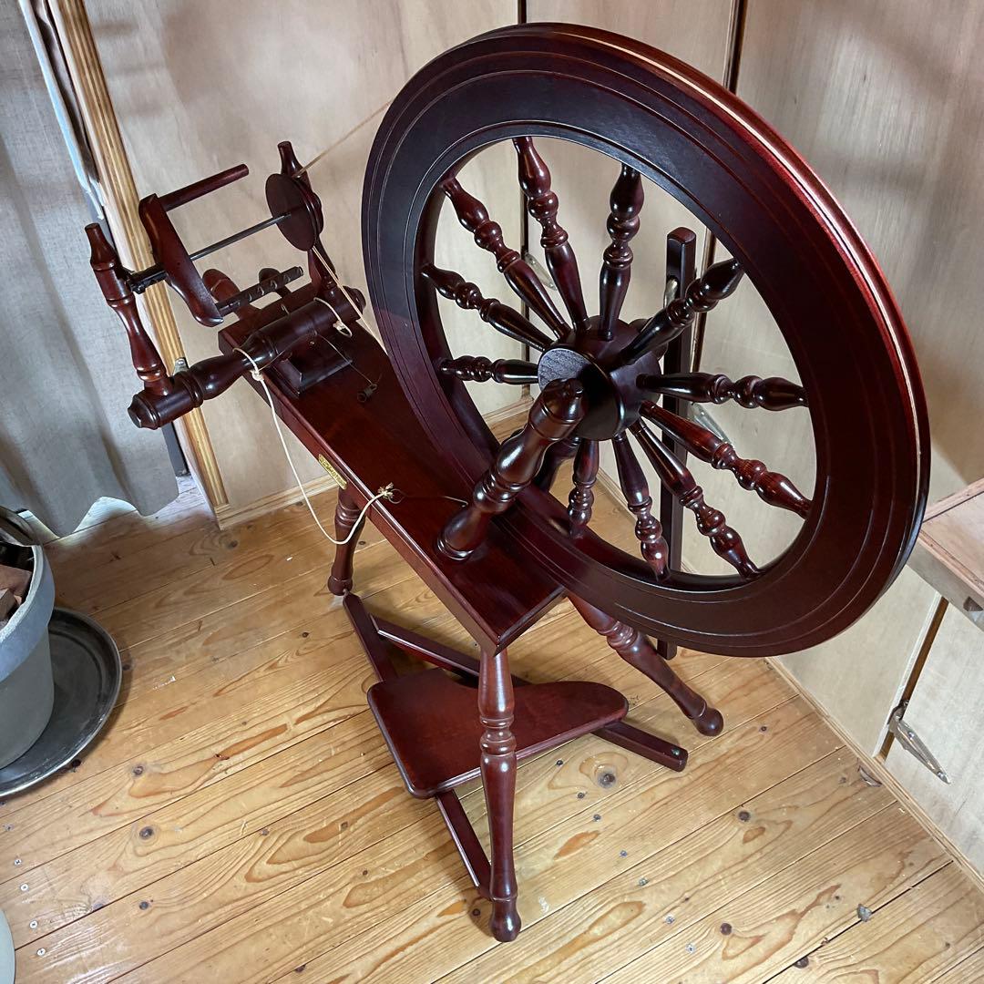 侘助です。　　　美品！紡ぎ車 糸車 ASHFORD アシュフォード