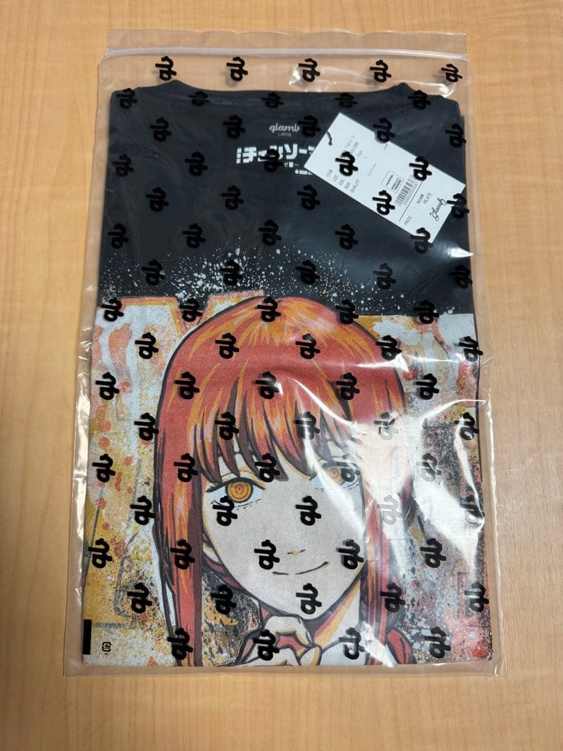glamb Tシャツ チェンソーマン マキマ ブラック サイズL