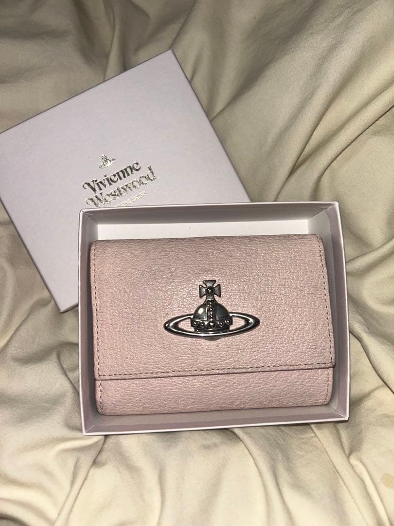 Vivienne Westwood 三つ折り財布 ピンク