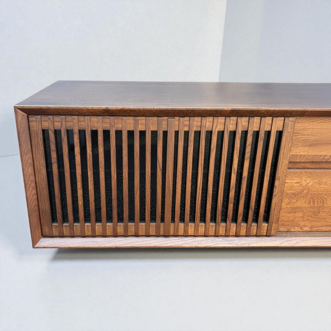 カリモク テレビボード 幅177cm QU6067 モカブラウン オーク