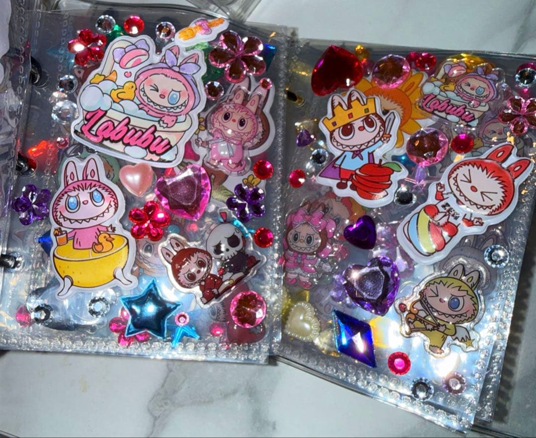 キラキララブブぷっくりシール帳完成品３冊セット