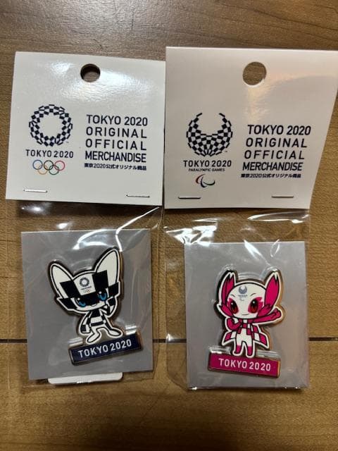東京2020　ピンバッジ　オリンピックエンブレム