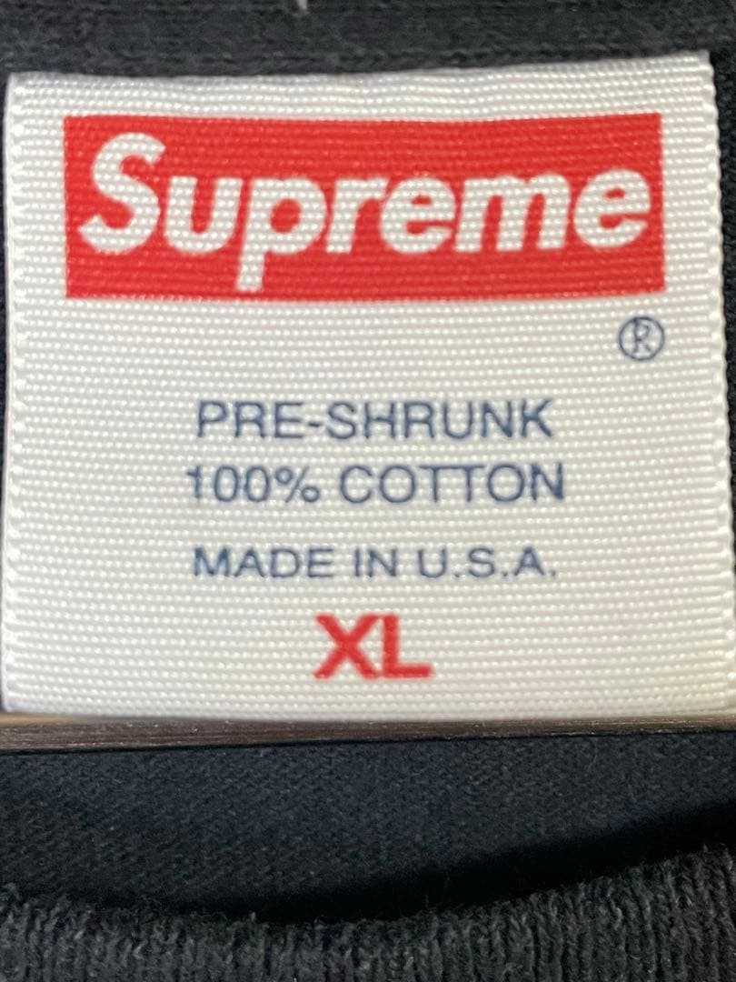 ⭐*︎様 Supreme 黒ボックスロゴTシャツ XL ブラック