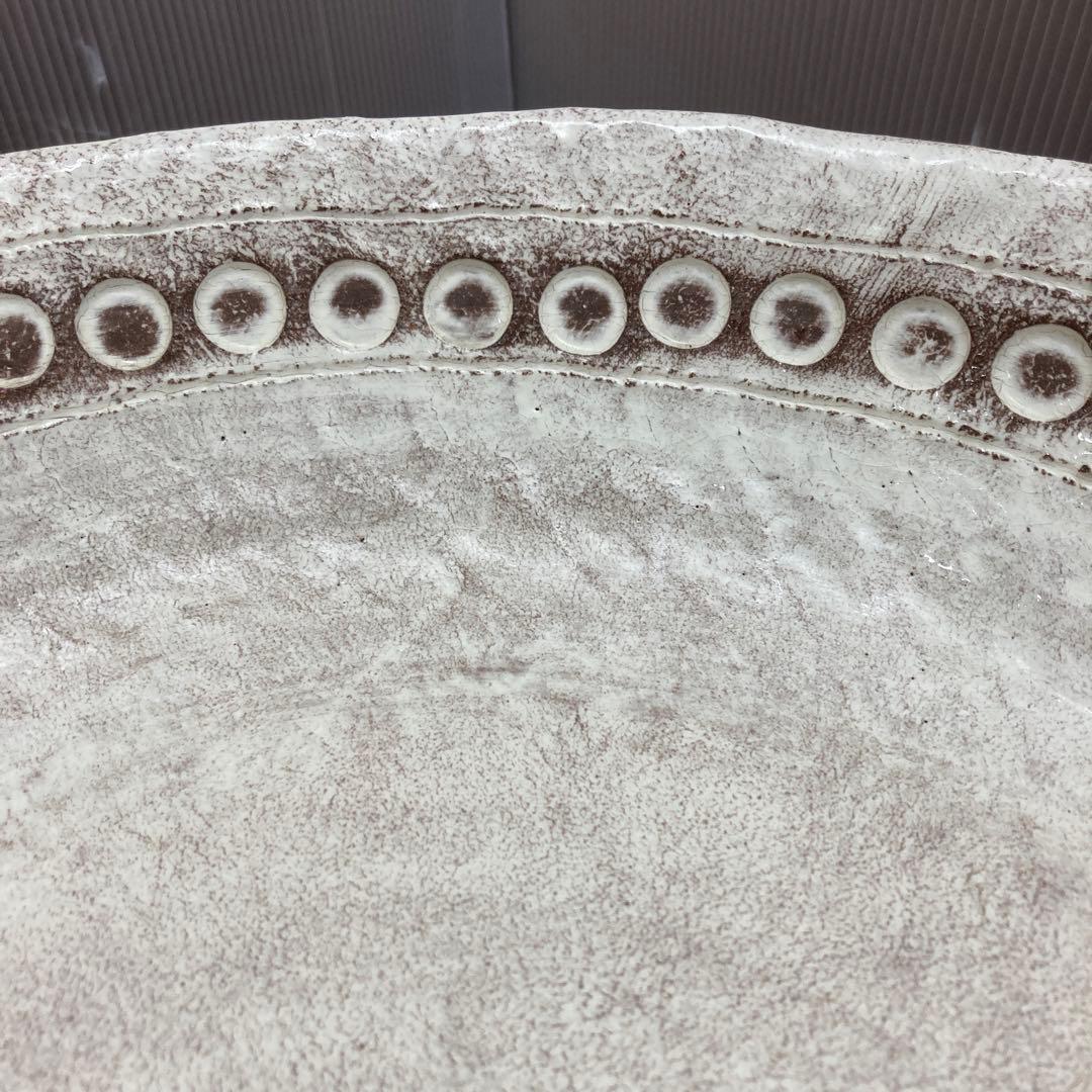 華道道具　花器　常滑焼　水盤　冨本泰二　造　供箱　S9SB