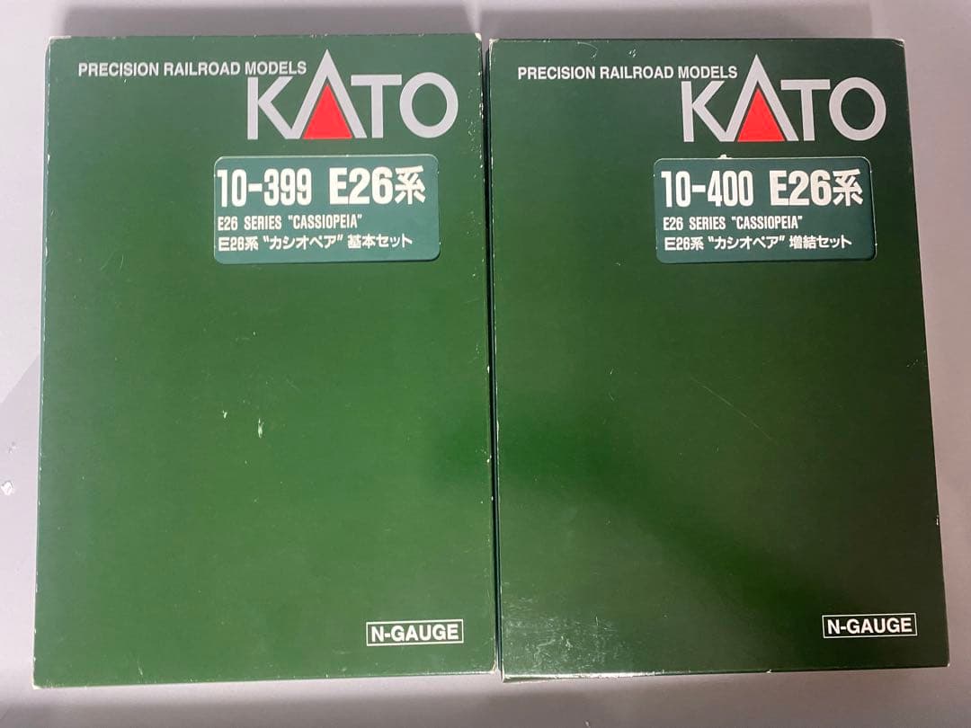 全車室内灯付き! KATO 10-399 10-400 カシオペア