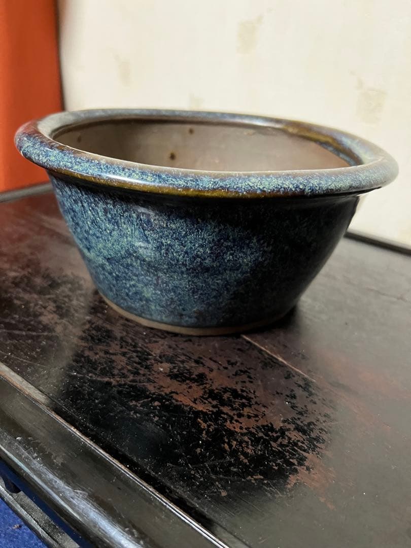 183 盆栽　盆栽鉢　植木鉢　中国鉢　海鼠　ナマコ