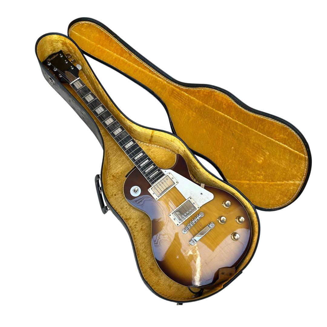 Fresher レスポールタイプ エレキギター ケース付