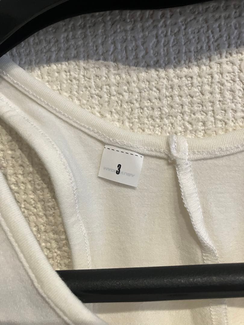 トップス YZY Mowalola WET TANK sample size3/ yzy