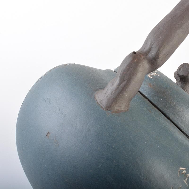 中国　紫砂　青泥　急須　茶壷　在銘　C　R6215