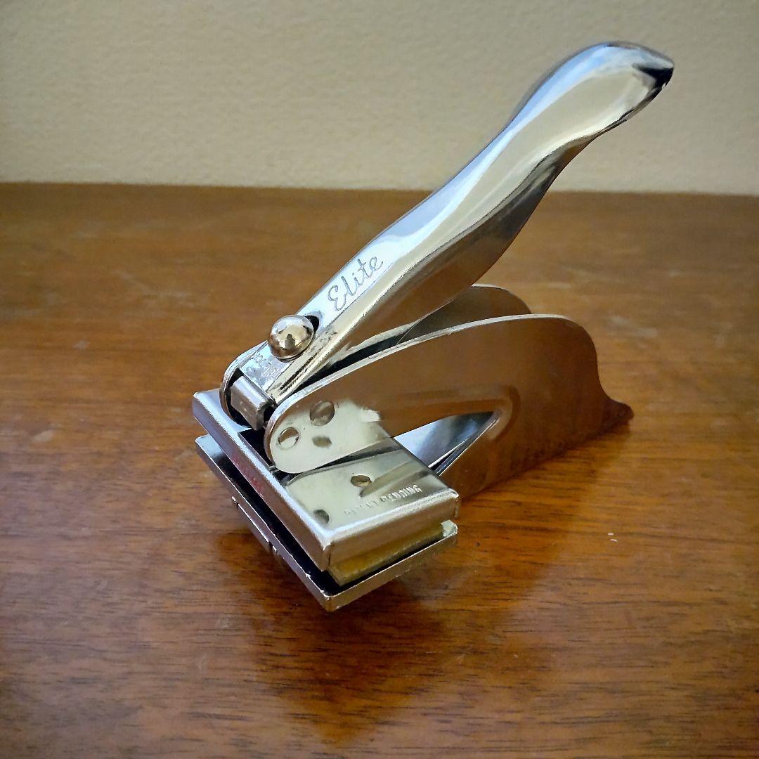 アメリカ ヴィンテージ エンボッサー スタンプ 02078-5