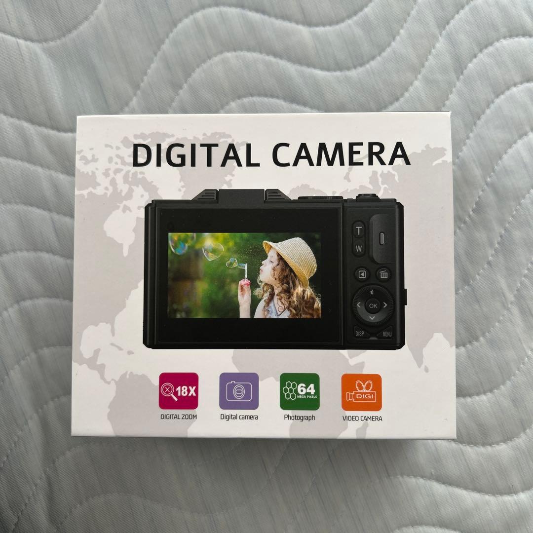 4Kデジタルカメラ 6400万画素 32GB付属